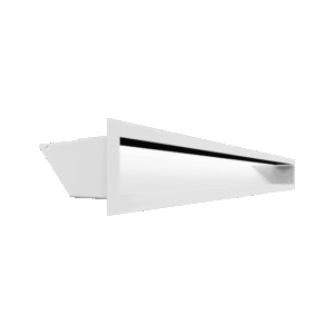 GRELHA VENTILAÇÃO PARA LAREIRA LUFT BRANCA 9X80CM 45S