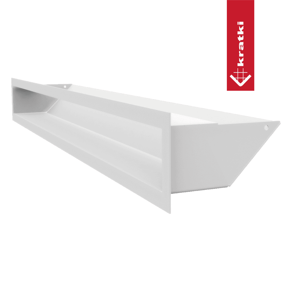 GRELHA VENTILAÇÃO PARA LAREIRA LUFT BRANCA 9X80CM 45S - Image 3