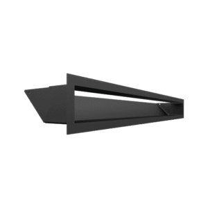 GRELHA VENTILAÇÃO PARA LAREIRA LUFT PRETA 9X80CM 45S