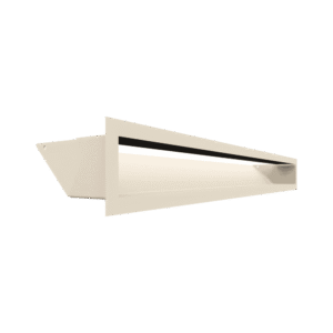 GRELHA VENTILAÇÃO PARA LAREIRA LUFT CREME 9X80CM 45S