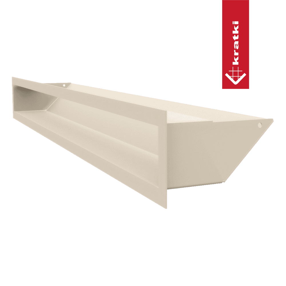 GRELHA VENTILAÇÃO PARA LAREIRA LUFT CREME 9X80CM 45S - Image 3