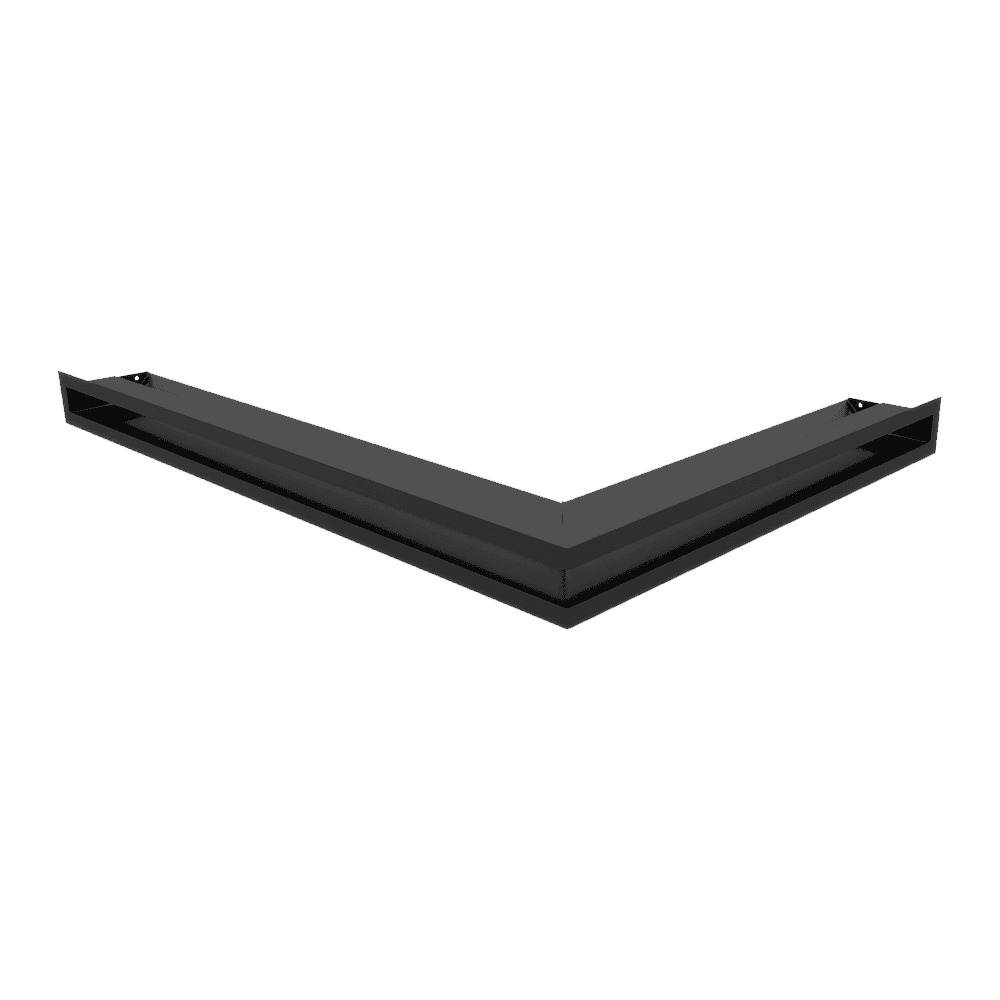 GRELHA PARA LAREIRA LUFT CANTO PRETA 76,6X54,7X6CM 45S NL