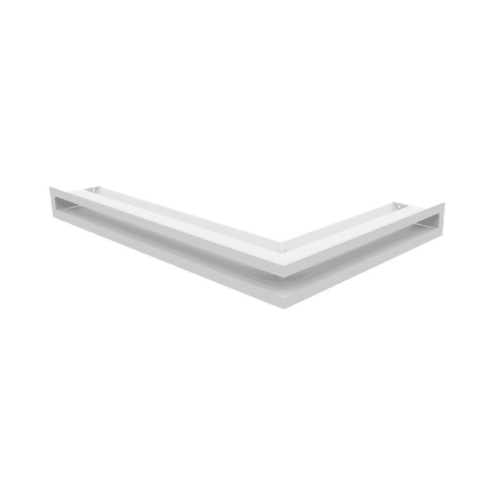 GRELHA PARA LAREIRA LUFT CANTO BRANCA 60X40X6CM 45S NL