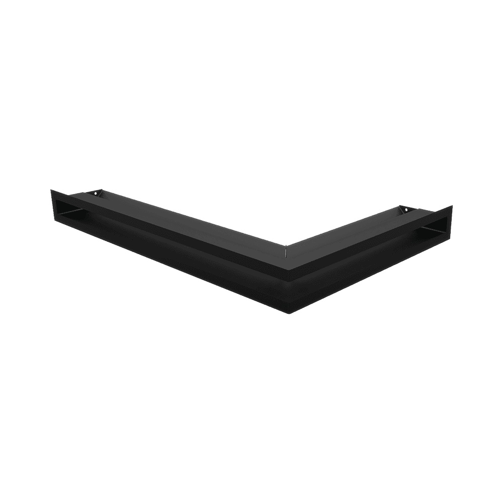 GRELHA PARA LAREIRA LUFT CANTO PRETA 60X40X6CM 45S NL