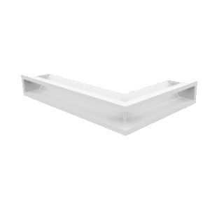 GRELHA PARA LAREIRA LUFT CANTO BRANCA 60X40X9CM 45S NL