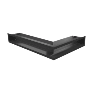 GRELHA PARA LAREIRA LUFT CANTO PRETA 60X40X9CM 45S NL
