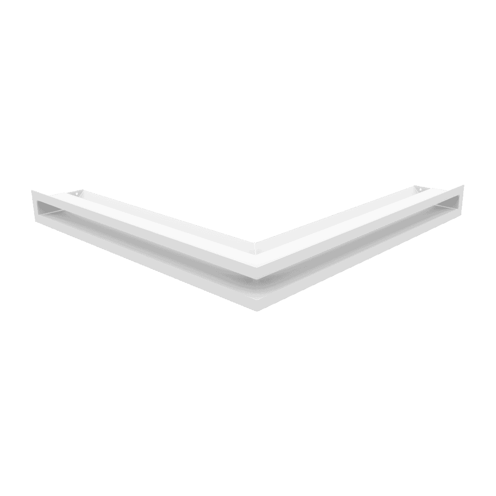 GRELHA PARA LAREIRA LUFT CANTO BRANCA 56X56X6CM 45S NS