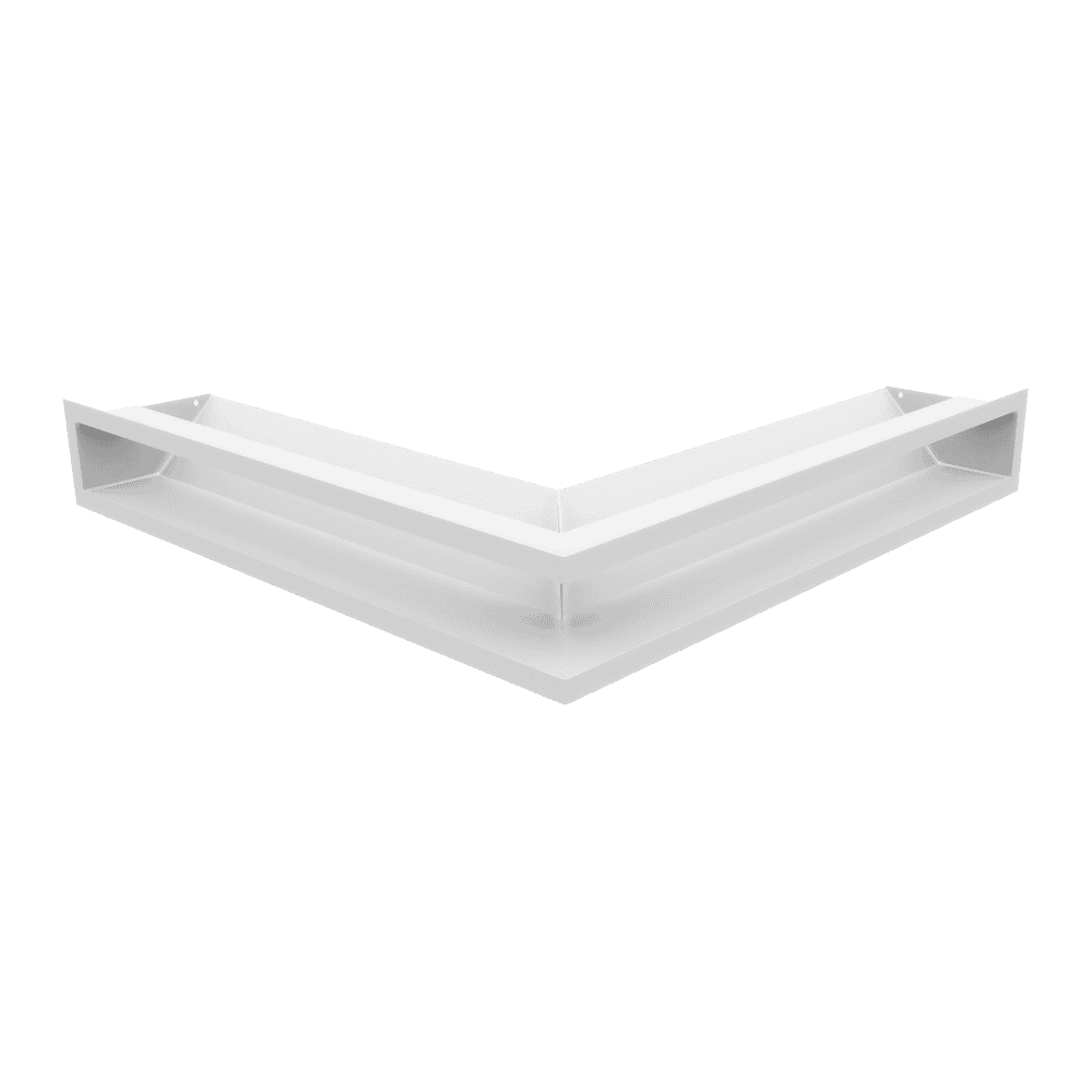 GRELHA PARA LAREIRA LUFT CANTO BRANCA 56X56X9CM 45S NS