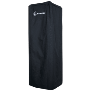 KRATKI ACESSÓRIO GÁS CAPA PRETA C/ LOGO BRANCO P/ PATIO MINI