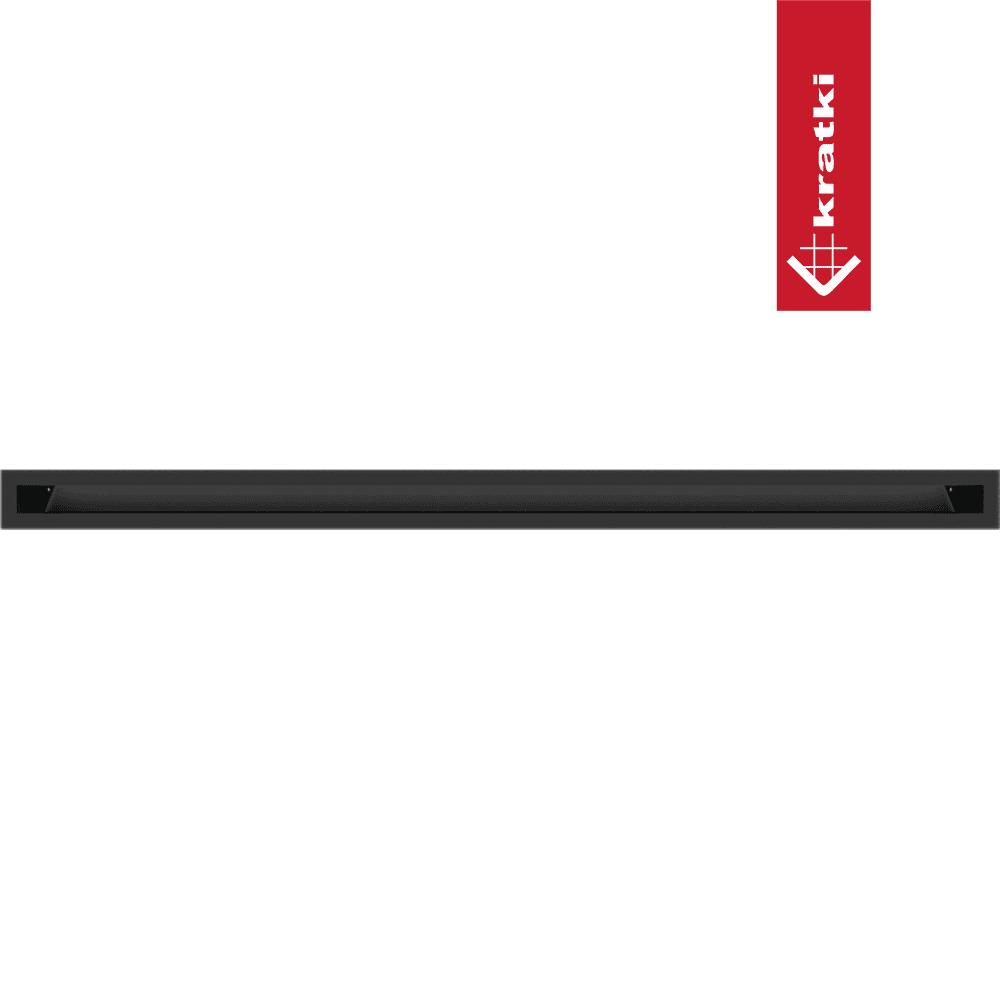 GRELHA VENTILAÇÃO PARA LAREIRA LUFT GRAFITE 6X100CM 45S SF - Image 2