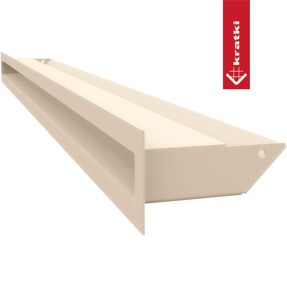 GRELHA VENTILAÇÃO PARA LAREIRA LUFT CREME 6X100CM 45S SF - Image 3