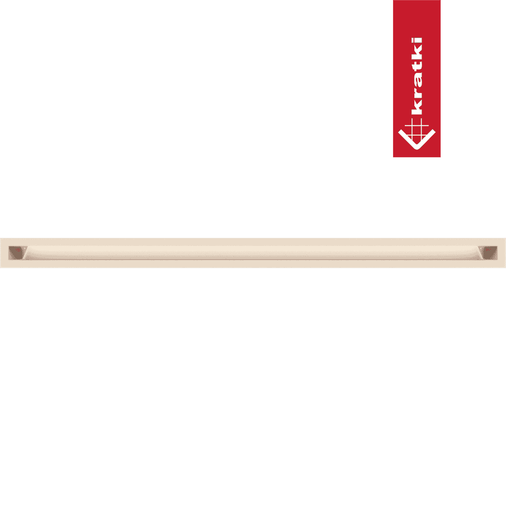 GRELHA VENTILAÇÃO PARA LAREIRA LUFT CREME 6X100CM 45S SF - Image 4