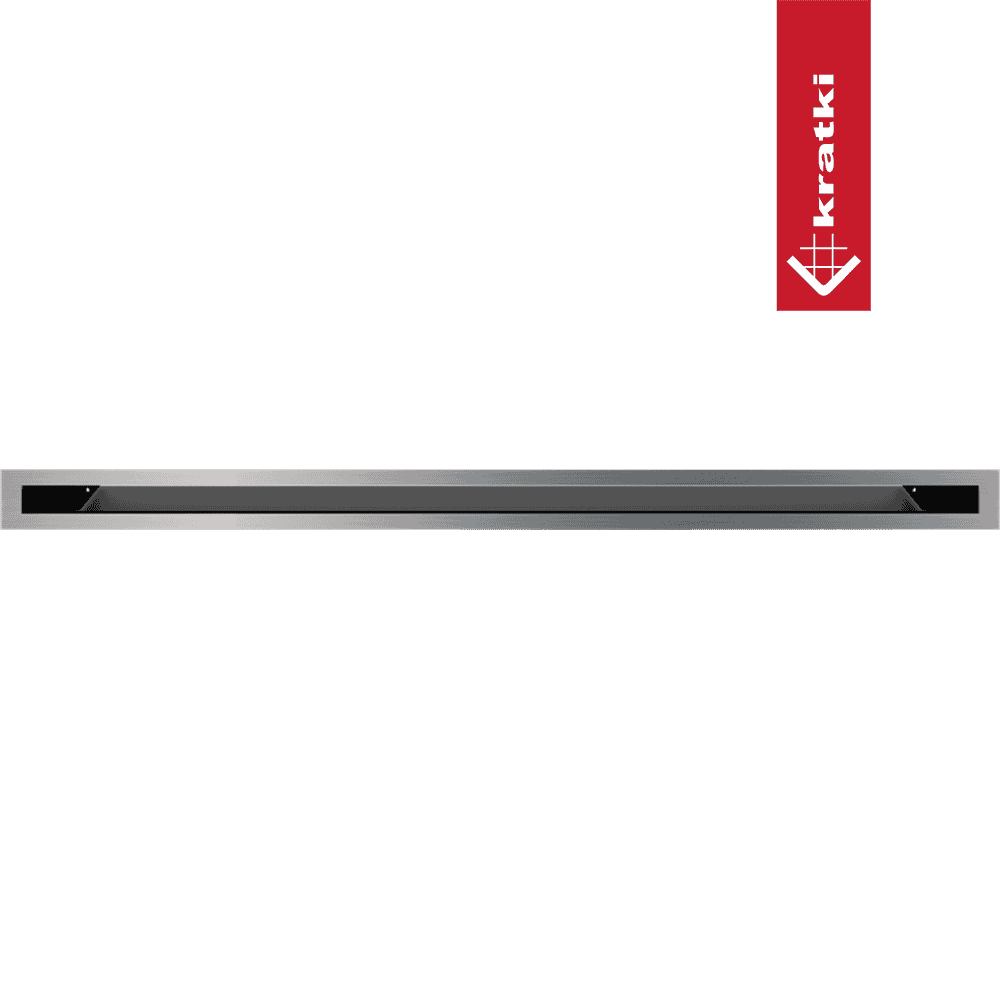 GRELHA VENTILAÇÃO PARA LAREIRA LUFT INOX 6X100CM 45S SF - Image 2