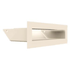 GRELHA VENTILAÇÃO PARA LAREIRA LUFT CREME 6X20CM 45S SF