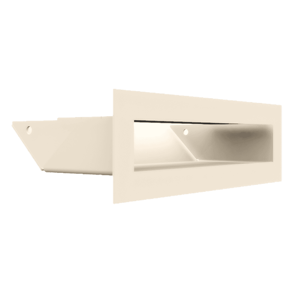 GRELHA VENTILAÇÃO PARA LAREIRA LUFT CREME 6X20CM 45S SF