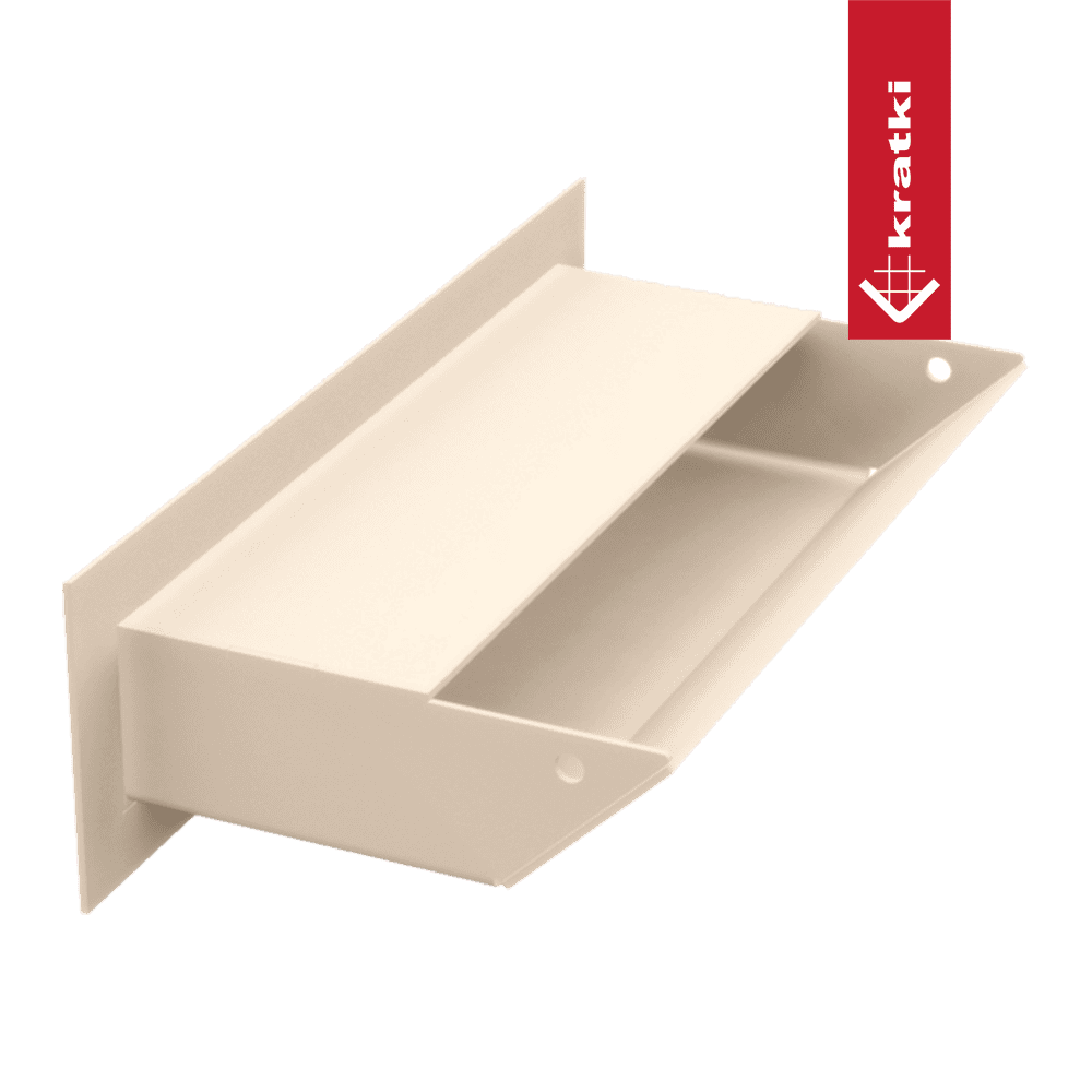 GRELHA VENTILAÇÃO PARA LAREIRA LUFT CREME 6X20CM 45S SF - Image 4