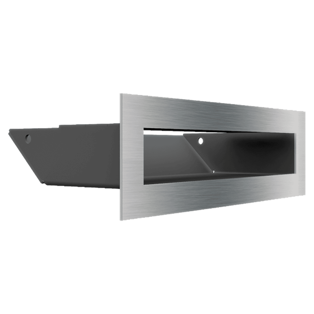 GRELHA VENTILAÇÃO PARA LAREIRA LUFT INOX 6X20CM 45S SF
