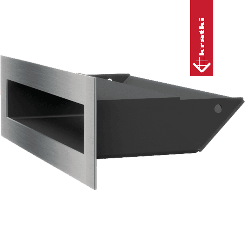 GRELHA VENTILAÇÃO PARA LAREIRA LUFT INOX 6X20CM 45S SF - Image 2