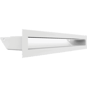 GRELHA VENTILAÇÃO PARA LAREIRA LUFT BRANCA 6X40CM 45S SF