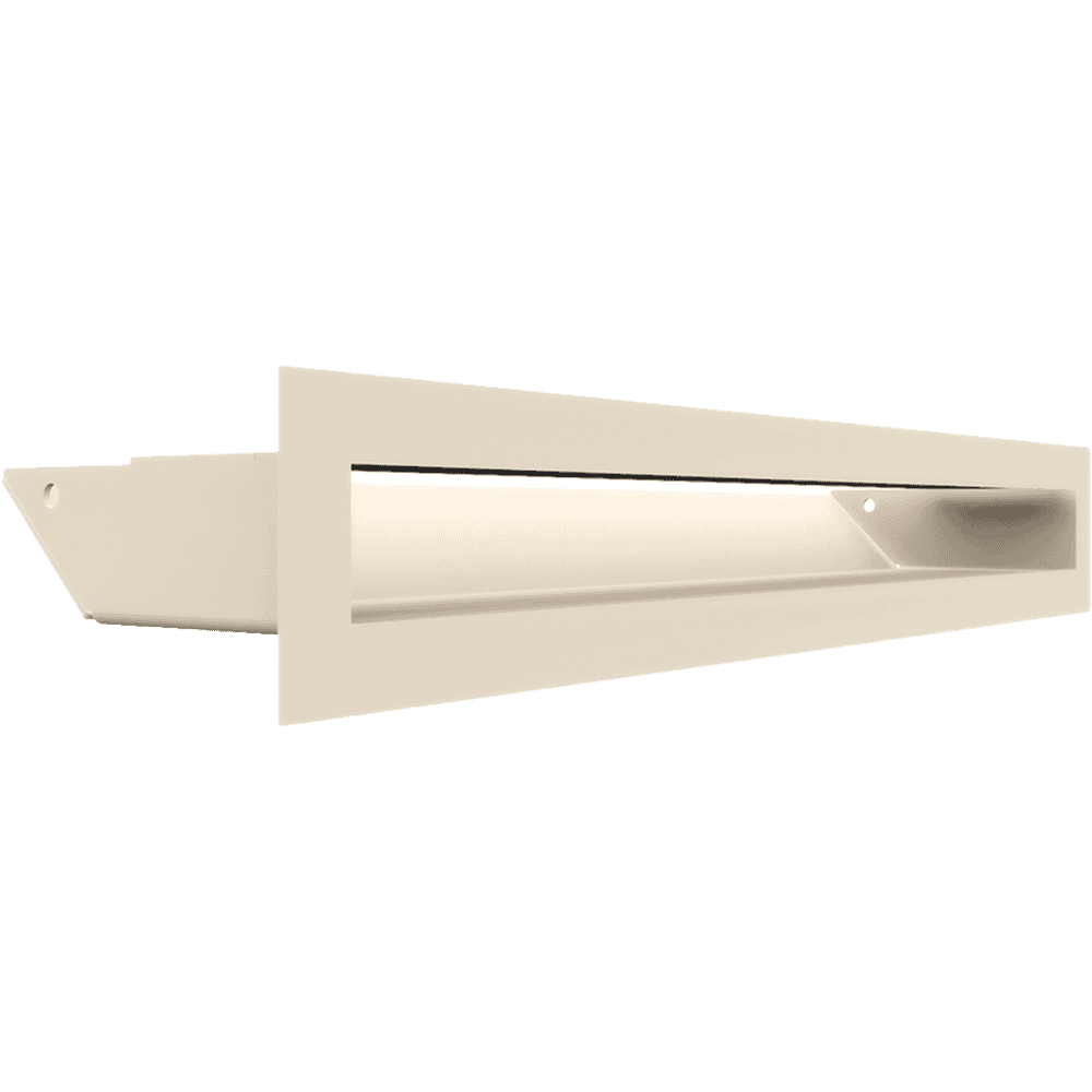 GRELHA VENTILAÇÃO PARA LAREIRA LUFT CREME 6X40CM 45S SF