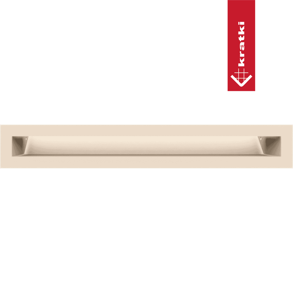 GRELHA VENTILAÇÃO PARA LAREIRA LUFT CREME 6X40CM 45S SF - Image 2