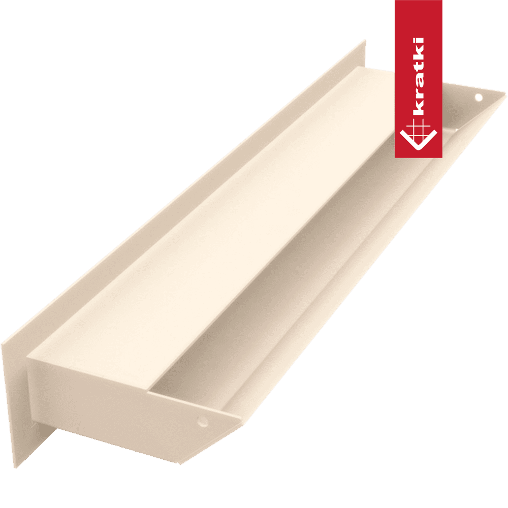 GRELHA VENTILAÇÃO PARA LAREIRA LUFT CREME 6X40CM 45S SF - Image 4