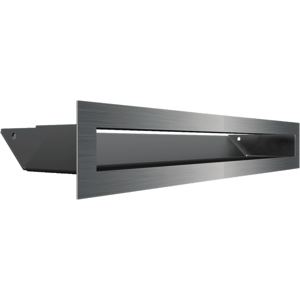 GRELHA VENTILAÇÃO PARA LAREIRA LUFT INOX 6X40CM 45S SF