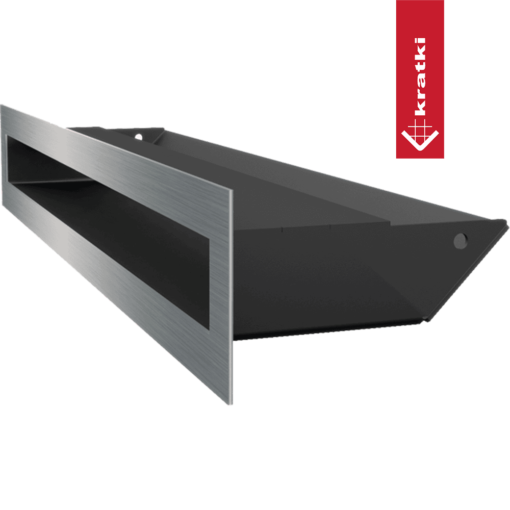 GRELHA VENTILAÇÃO PARA LAREIRA LUFT INOX 6X40CM 45S SF - Image 2