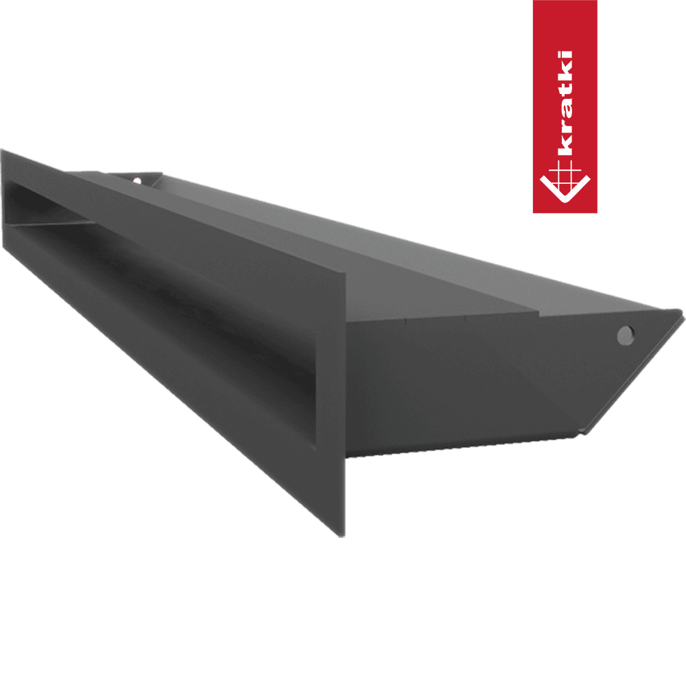 GRELHA VENTILAÇÃO PARA LAREIRA LUFT GRAFITE 6X60CM 45S SF - Image 4