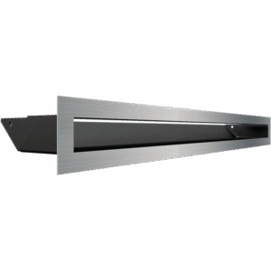 GRELHA VENTILAÇÃO PARA LAREIRA LUFT INOX 6X60CM 45S SF