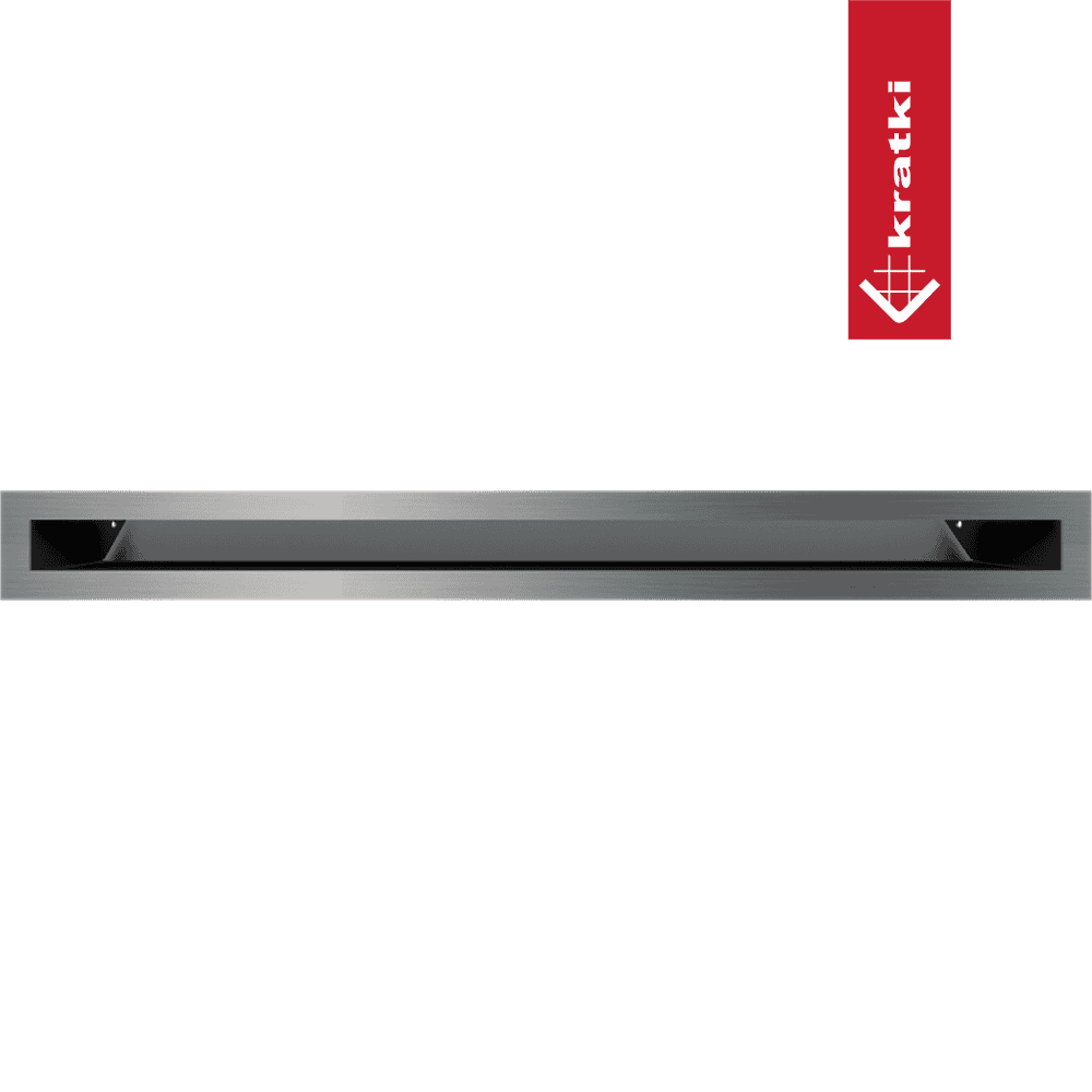 GRELHA VENTILAÇÃO PARA LAREIRA LUFT INOX 6X60CM 45S SF - Image 2