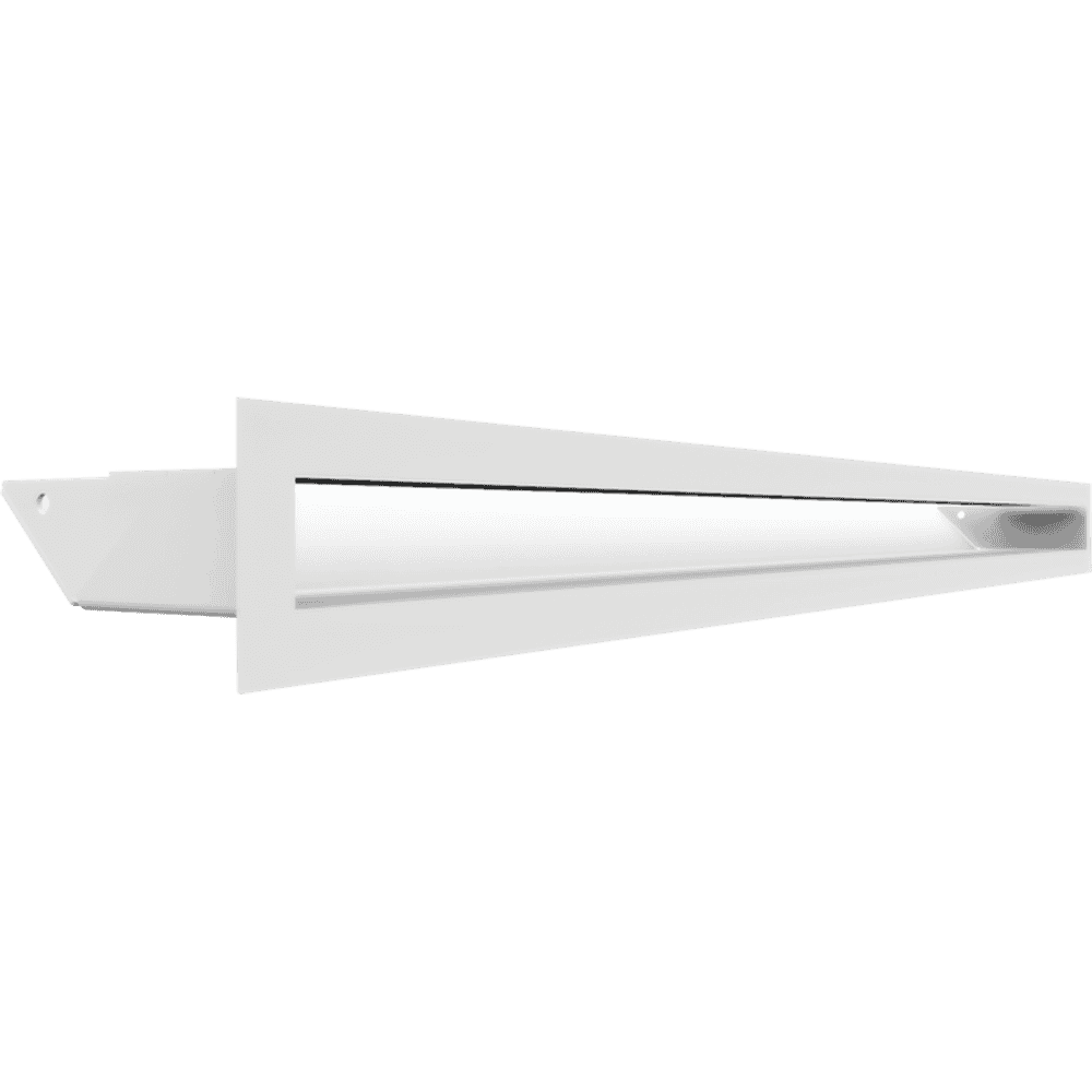 GRELHA VENTILAÇÃO PARA LAREIRA LUFT BRANCA 6X80CM 45S SF