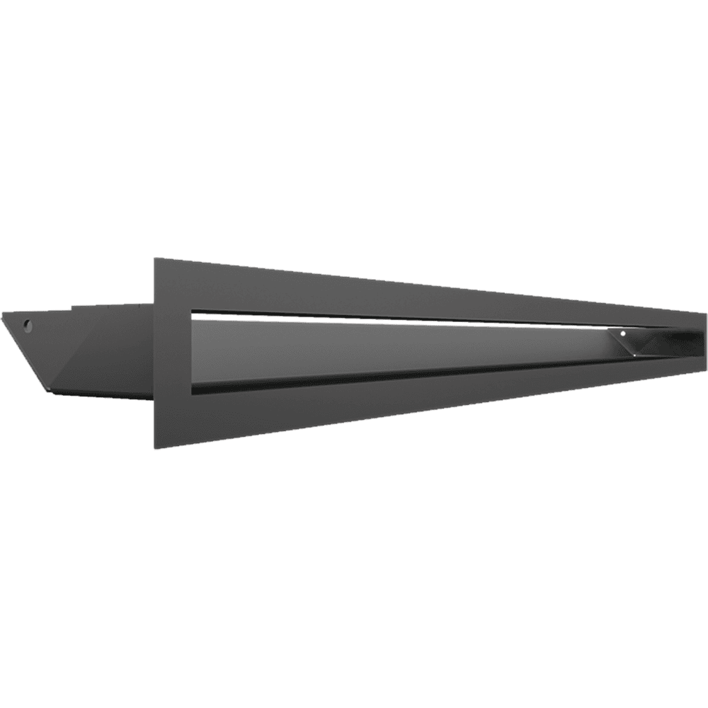 GRELHA VENTILAÇÃO PARA LAREIRA LUFT GRAFITE 6X80CM 45S SF