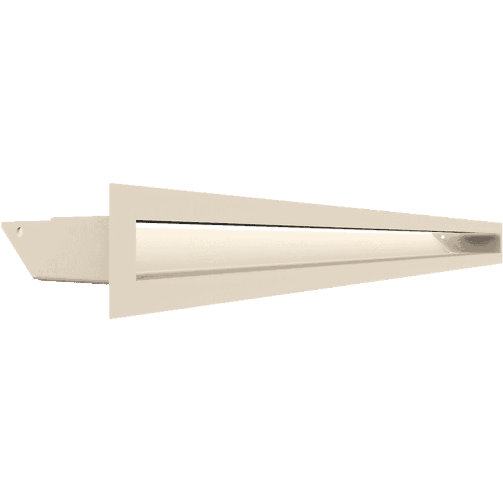 GRELHA VENTILAÇÃO PARA LAREIRA LUFT CREME 6X80CM 45S SF