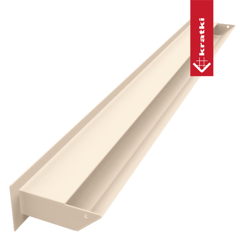 GRELHA VENTILAÇÃO PARA LAREIRA LUFT CREME 6X80CM 45S SF - Image 4