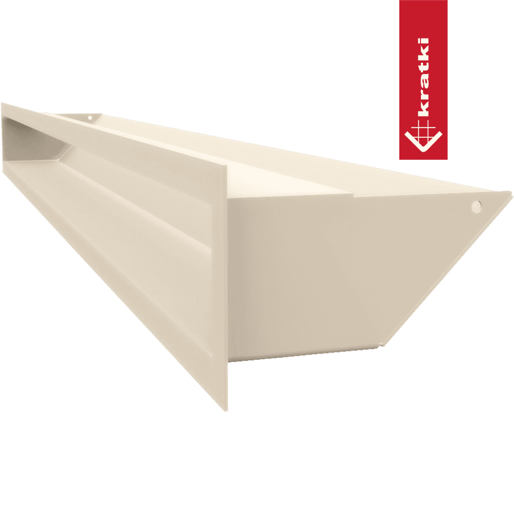 GRELHA VENTILAÇÃO PARA LAREIRA LUFT CREME 9X100CM 45S SF - Image 3