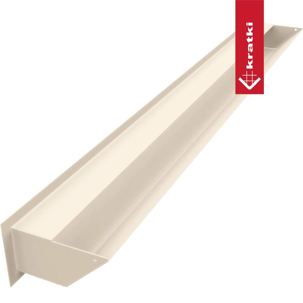 GRELHA VENTILAÇÃO PARA LAREIRA LUFT CREME 9X100CM 45S SF - Image 4