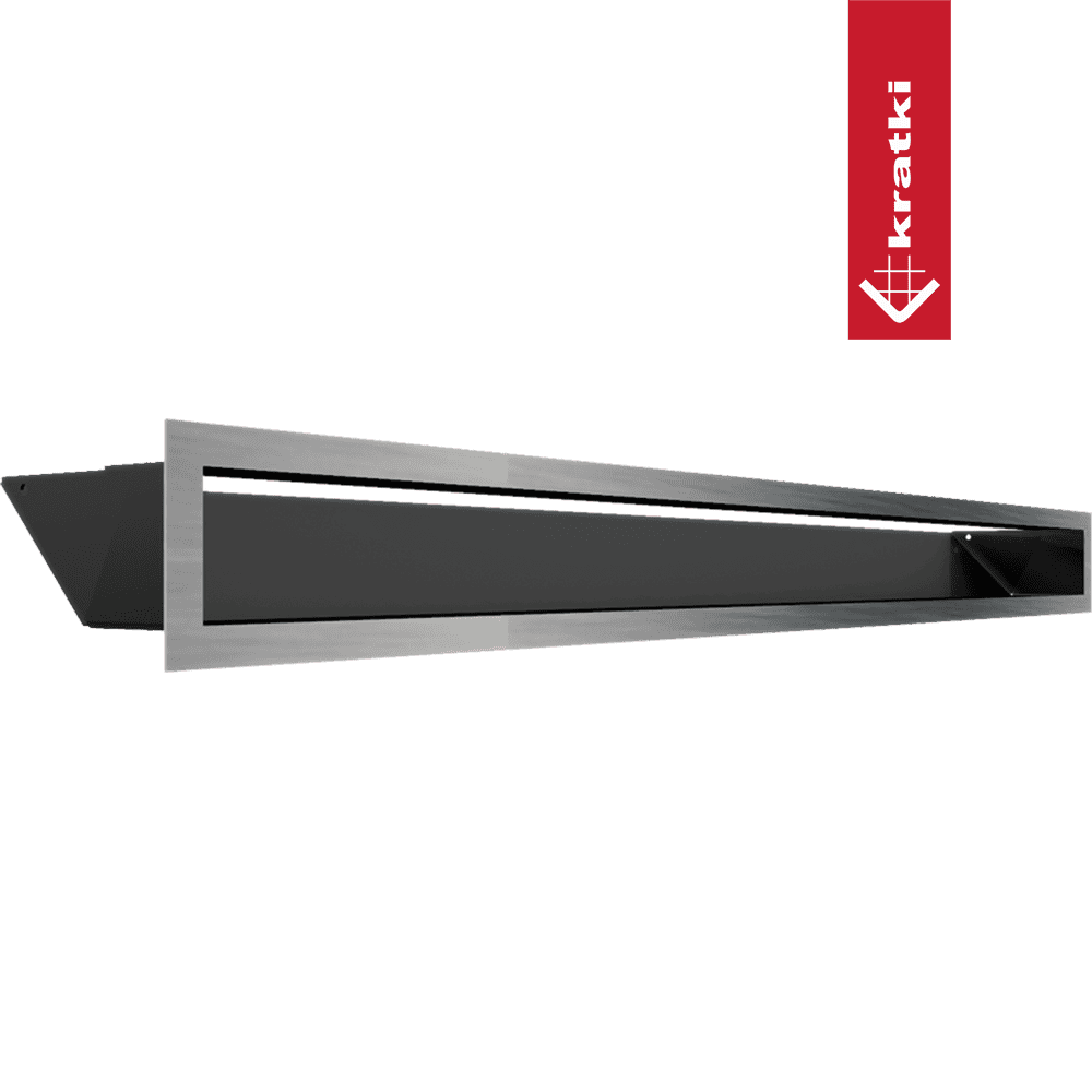 GRELHA VENTILAÇÃO PARA LAREIRA LUFT INOX 9X100CM 45S SF - Image 3