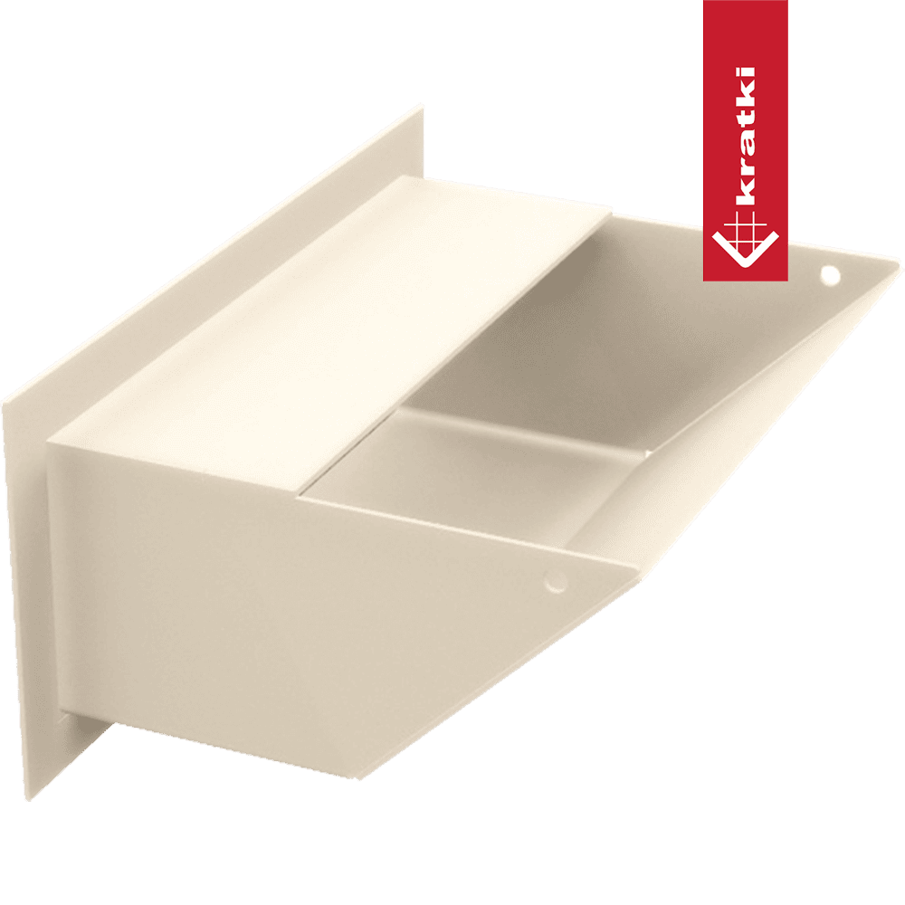 GRELHA VENTILAÇÃO PARA LAREIRA LUFT CREME 9X20CM 45S SF - Image 4