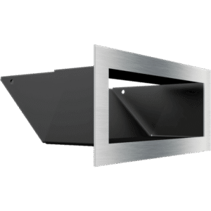 GRELHA VENTILAÇÃO PARA LAREIRA LUFT INOX 9X20CM 45S SF