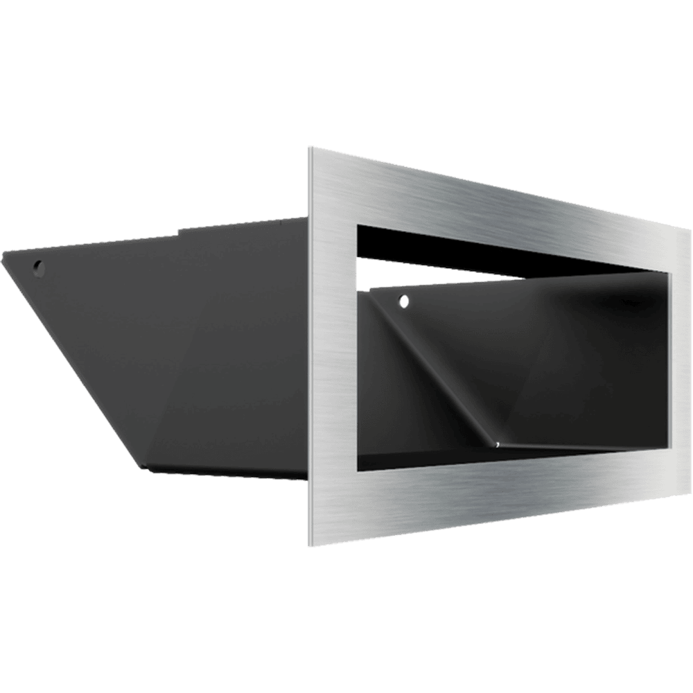 GRELHA VENTILAÇÃO PARA LAREIRA LUFT INOX 9X20CM 45S SF
