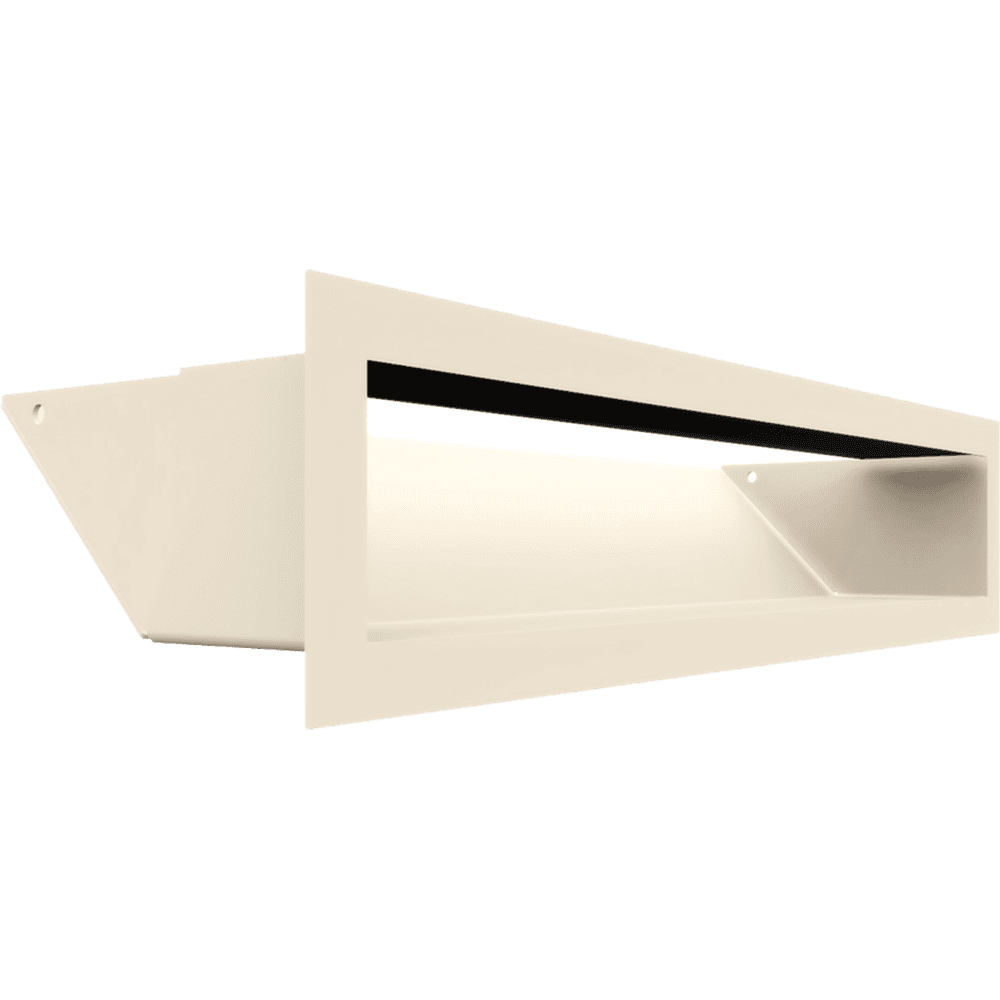 GRELHA VENTILAÇÃO PARA LAREIRA LUFT CREME 9X40CM 45S SF