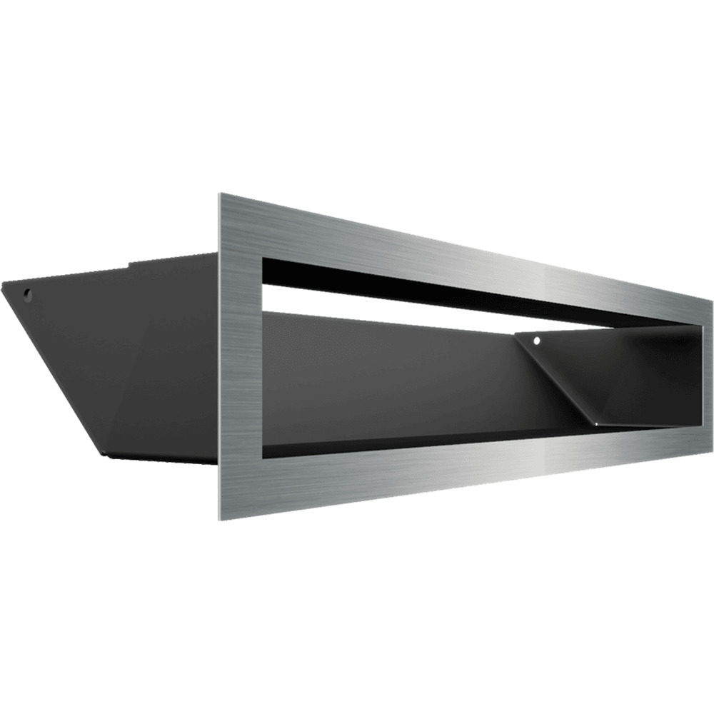 GRELHA VENTILAÇÃO PARA LAREIRA LUFT INOX 9X40CM 45S SF