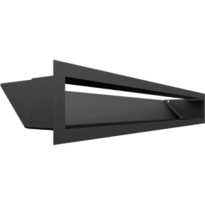 GRELHA VENTILAÇÃO PARA LAREIRA LUFT PRETA 9X60CM 45S SF