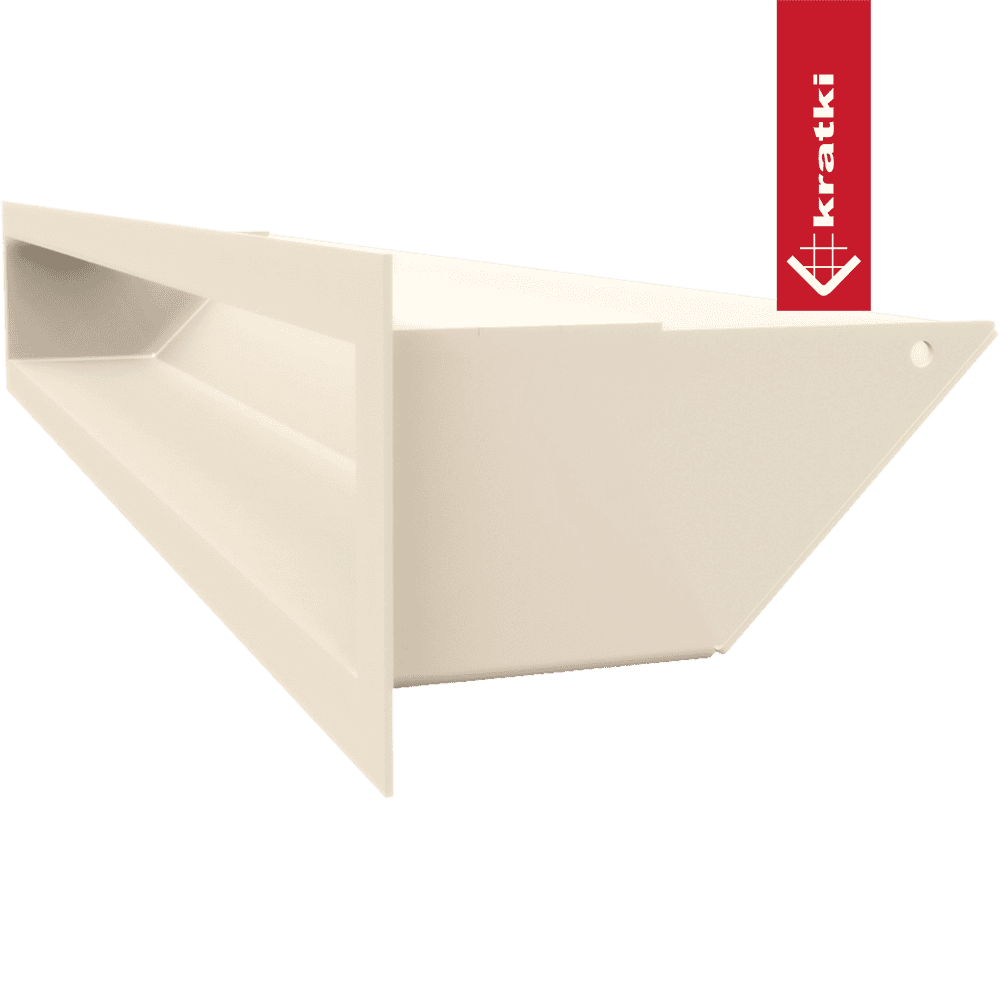 GRELHA VENTILAÇÃO PARA LAREIRA LUFT CREME 9X60CM 45S SF - Image 3