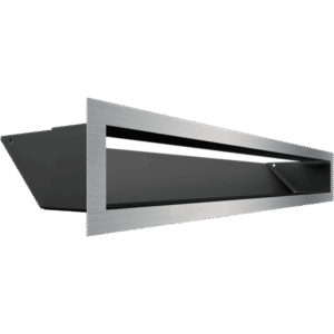 GRELHA VENTILAÇÃO PARA LAREIRA LUFT INOX 9X60CM 45S SF