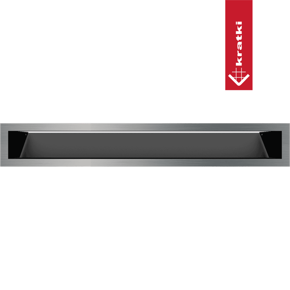 GRELHA VENTILAÇÃO PARA LAREIRA LUFT INOX 9X60CM 45S SF - Image 2