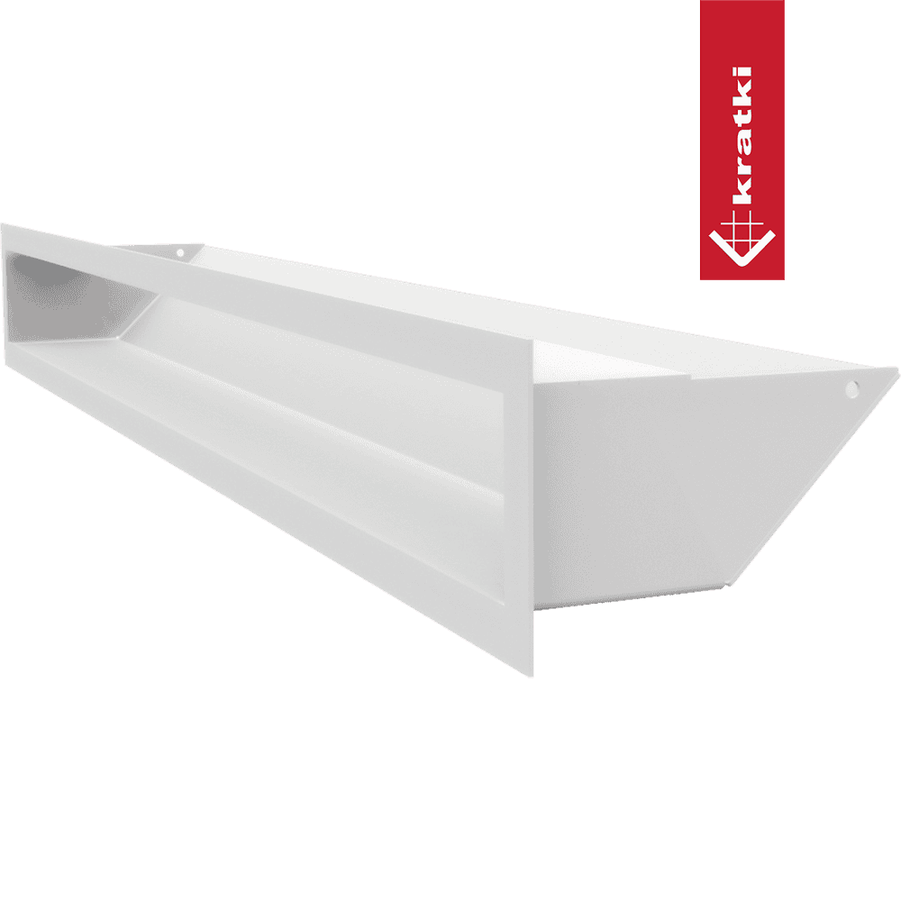 GRELHA VENTILAÇÃO PARA LAREIRA LUFT BRANCA 9X80CM 45S SF - Image 3