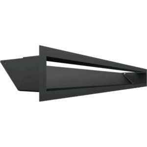 GRELHA VENTILAÇÃO PARA LAREIRA LUFT PRETA 9X80CM 45S SF
