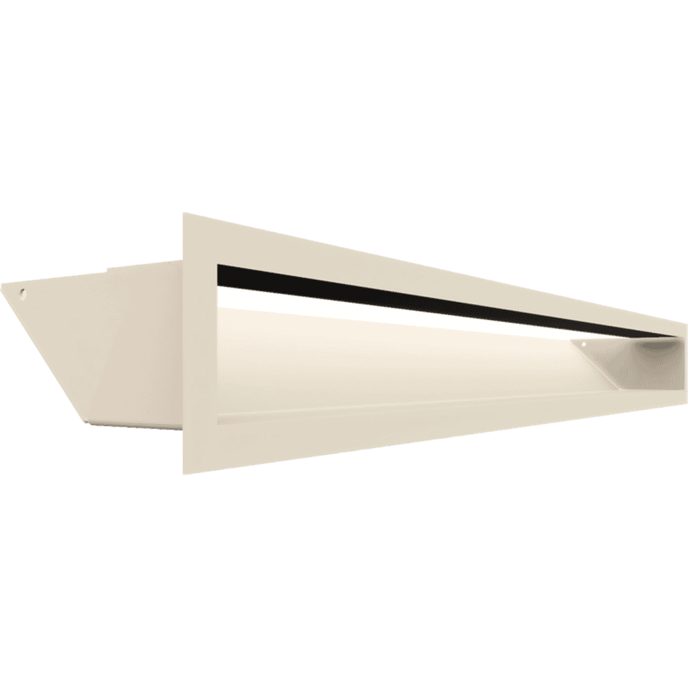 GRELHA VENTILAÇÃO PARA LAREIRA LUFT CREME 9X80CM 45S SF